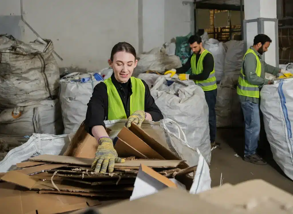 Planta de reciclaje cómo funciona