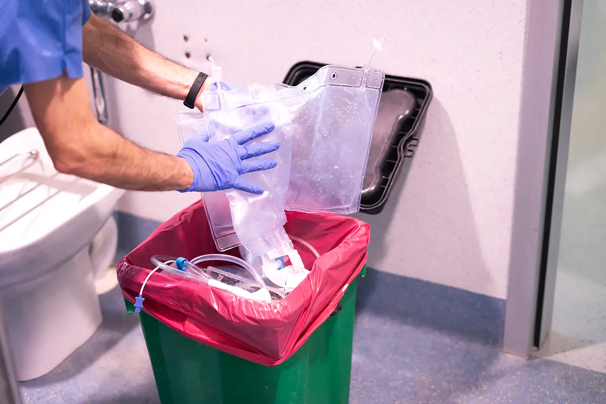 Residuos sanitarios: cuáles pueden compactarse en hospitales